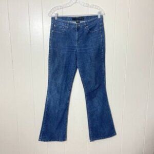 Calvin Klein Women's Dark Wash Flare Denim Jeans Pants Size 29/8 EUC